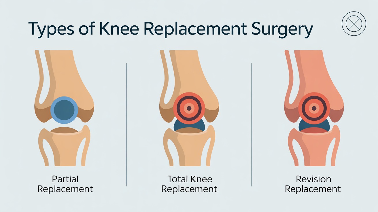 type of knee replacement surgery