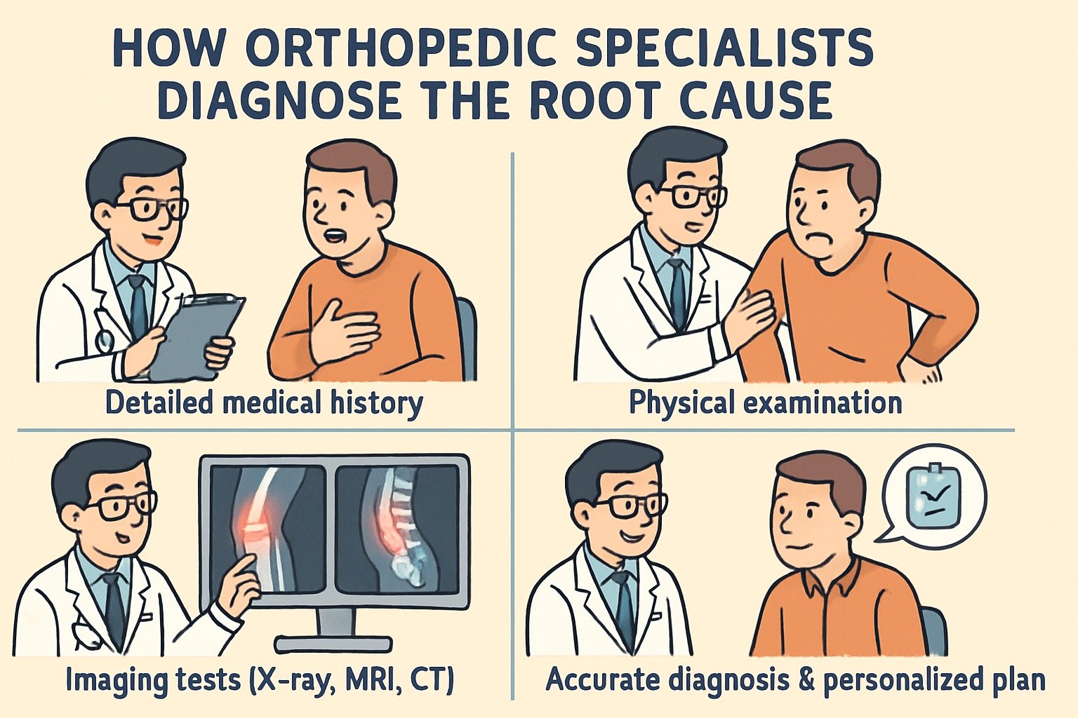 Orthopedic Specialists Diagnose the Root Cause