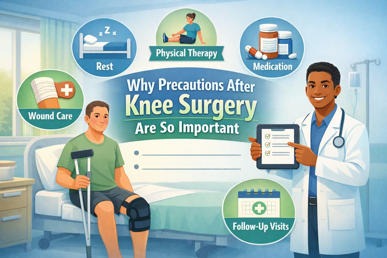 Precautions After Knee Surgery Are So Important