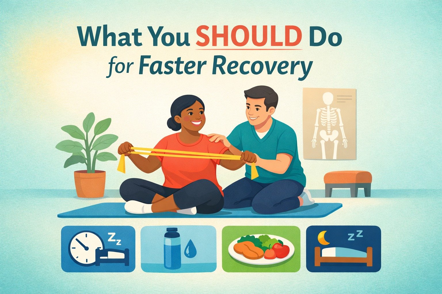 SHOULD Do for Faster Recovery