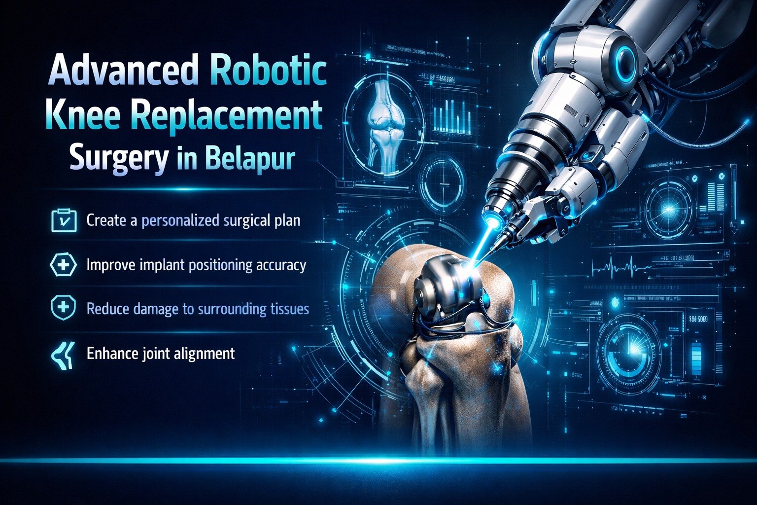 Advanced Robotic Knee Replacement Surgery in Belapur
