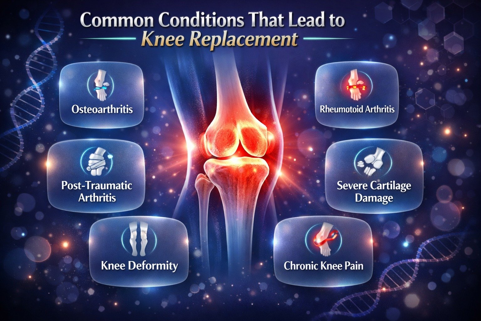 Common Conditions That Lead to Knee Replacement